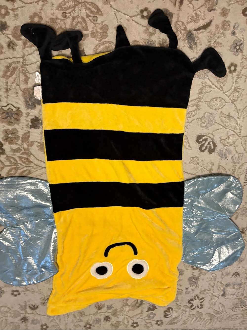 Kids Bee Costume Sleeper - Yellow and Black